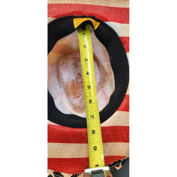 Patriotic Mens Hat Goldcoast Sunwear One Size Shapeable Old Glory - Picture 12 of 12